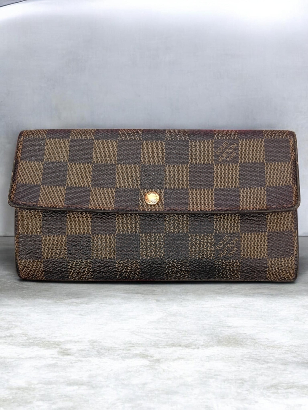 Louis Vuitton Brown Damier Continental Wallet